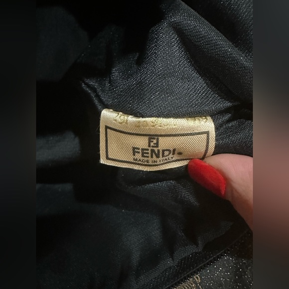 Vintage Fendi Roma Pequin FF Mini Tote Bag - Picture 9 of 12